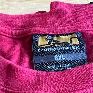Mens sz 6XL Drunknmunky shirt